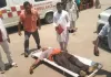 मदनपुर के इंडियन बैंक में अफरा-तफरी, मिसफायर से रिकवरी एजेंट की मौके पर मौत