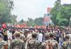 पटना में छात्रों के राजभवन मार्च से पहले बवाल, पुलिस लाठीचार्ज और वाटर कैनन से प्रदर्शनकारियों को रोका