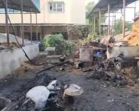 औरंगाबाद के ब्लॉक मोड़ पर खटाल में आगजनी संचालक की पत्नी झुलसीं, सीसीटीवी खंगाल रही पुलिस