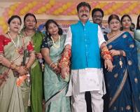 सैकड़ों महिलाओं ने मेयर और पूर्व डिप्टी मेयर को बांधी राखी, रंग-बिरंगी राखियों से सजी कलाइयां