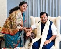 उपराष्ट्रपति, लोकसभा अध्यक्ष और भाजपा अध्यक्ष ने मनाया रक्षाबंधन
