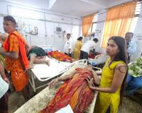 लखीसराय अशोकधाम में भगदड़, 7 महिला श्रद्धालुओं की मौत