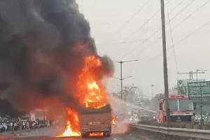 पुणे में दर्दनाक हादसा: नवले ब्रिज के पास ट्रक के ब्रेक फेल से 25 गाड़ियां टकराईं, 9 की मौत, 20 घायल