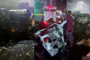 दिल्ली: लाल किला मेट्रो स्टेशन के पास कार में भीषण धमाका, 11 की मौत, 30 से अधिक घायल