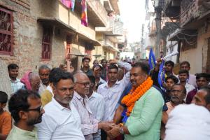 जनता का प्यार-बदलाव की पुकार, वजीरगंज में उठ रही हाथी की लहर